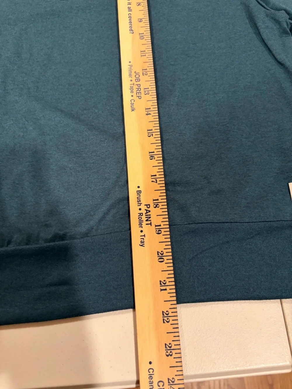 Vuori Daydream Crewneck Shirt Womens Large Blue Long Sleeve Performance VW133